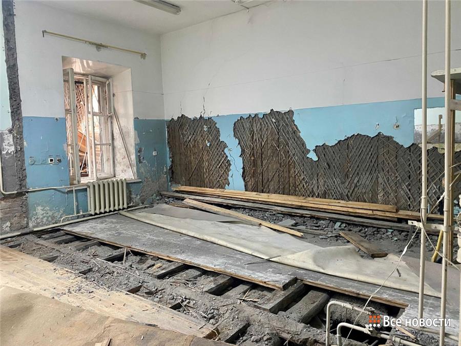 Капитальный ремонт Демидовской поликлиники в Нижнем Тагиле