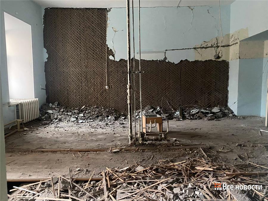 Капитальный ремонт Демидовской поликлиники в Нижнем Тагиле