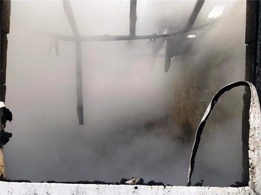 Дом сгорел в Нижнем Тагиле