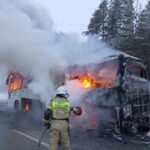 Возгорание автобуса / МЧС по Свердловской области