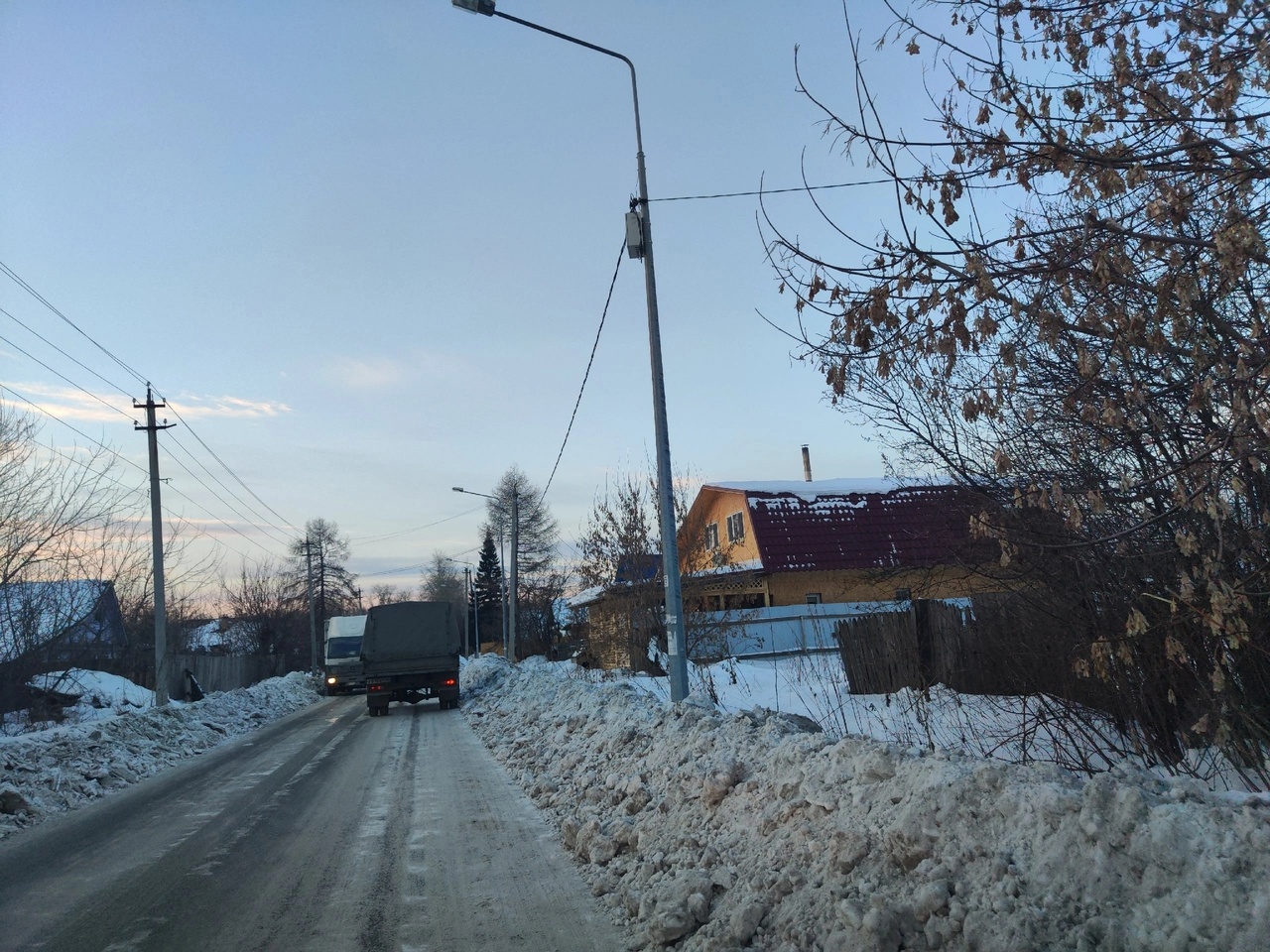 Примеры содержания дорог в январе в разных районах Нижнего Тагила / ОД 
