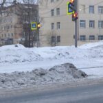 Неубранный снег на дорогах Вагонки / ОД "Тагил без ям"