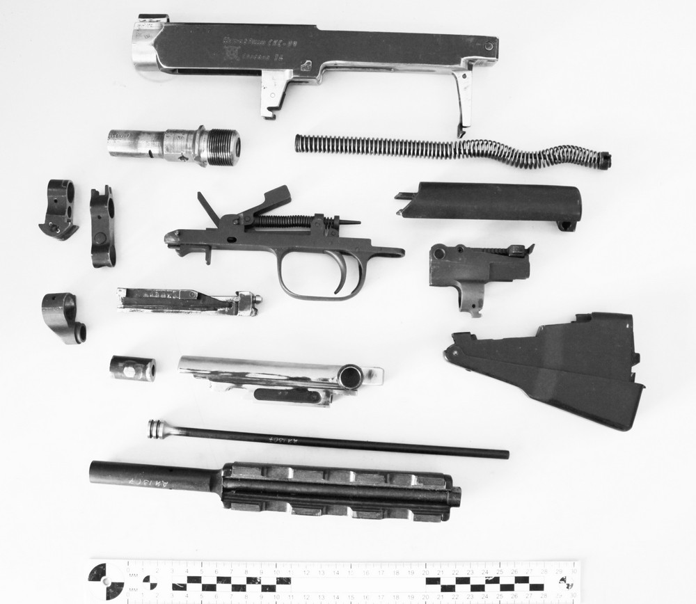Изъятое оружие / пресс-группа полиции