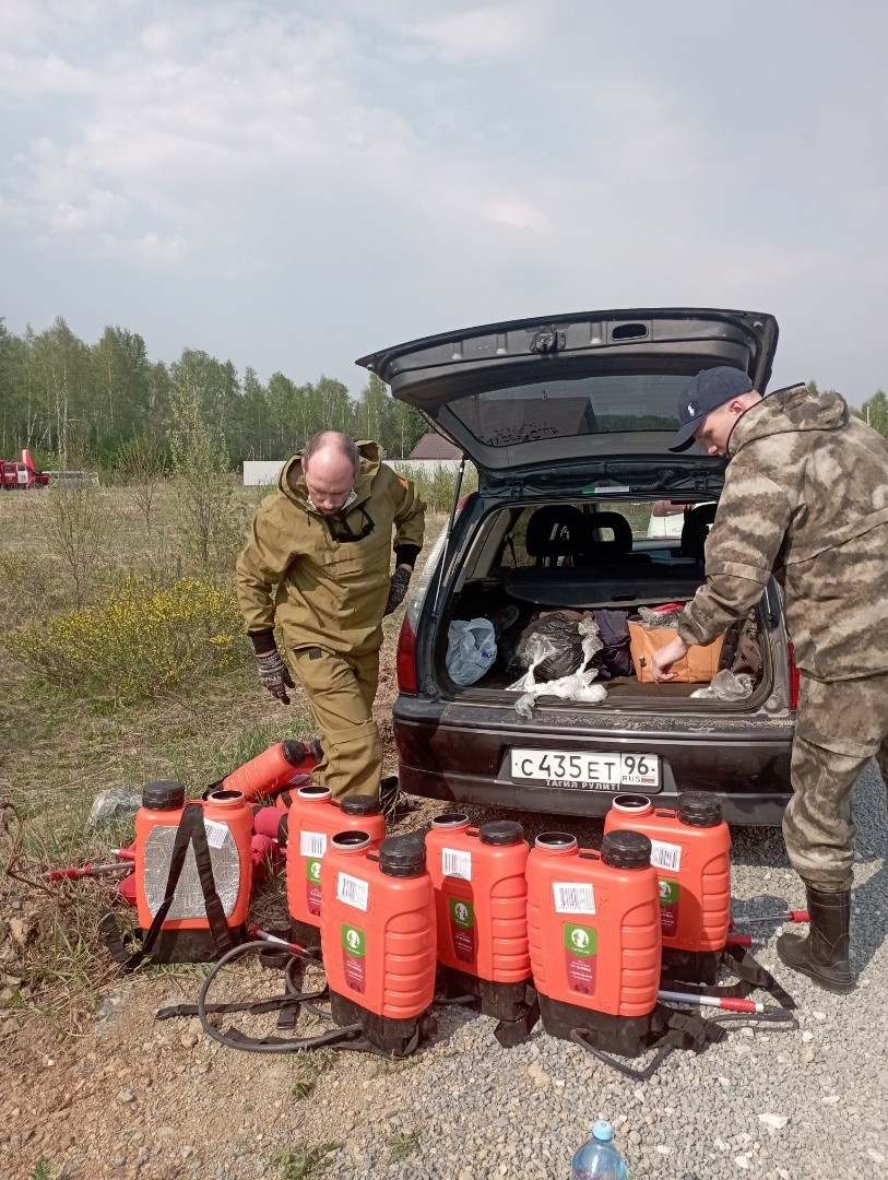 Лесные пожары угрожают домам на Монзино | 22.05.2023 | Нижний Тагил -  БезФормата