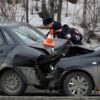 У Лисьей горы собрался «паровозик» из 11 машин: подробности ДТП