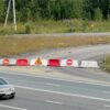 На Луганском проспекте большой ремонт: показываем, почему перекрыты въезды на мост