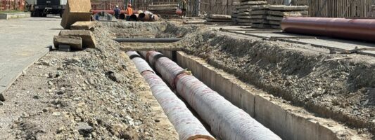 На Вагонке ради ремонта теплосетей на 10 дней закроют дорогу