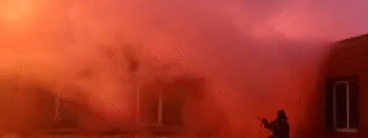 Придорожное кафе сгорело под Нижним Тагилом