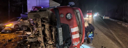 Под Нижним Тагилом произошло массовое ДТП с пострадавшими