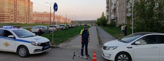 В Нижнем Тагиле девушка на Kia сбила 6-летнего самокатчика