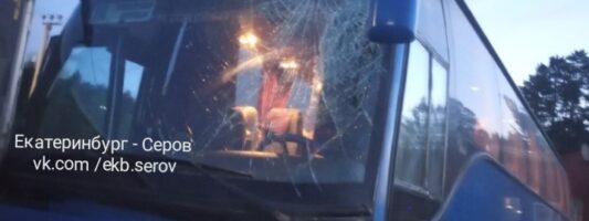 На трассе под Нижним Тагилом подростки бьют стекла проезжающим автомобилям