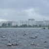 В Нижнем Тагиле на Муринских прудах смыло пешеходный мост