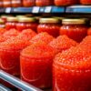 Цена красной икры нового улова взлетела до рекордных 23,5 тыс рублей за килограмм